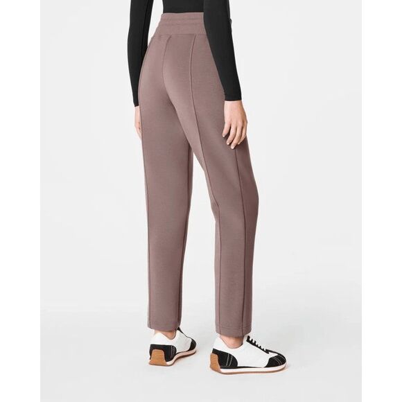 Spanx AirEssentials Luxe Tapered Pant Sz s Smoke/tan/mocha - Picture 2 of 8